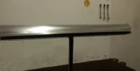 light aluminum construction blind up